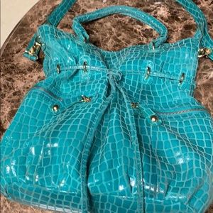 Blue purse